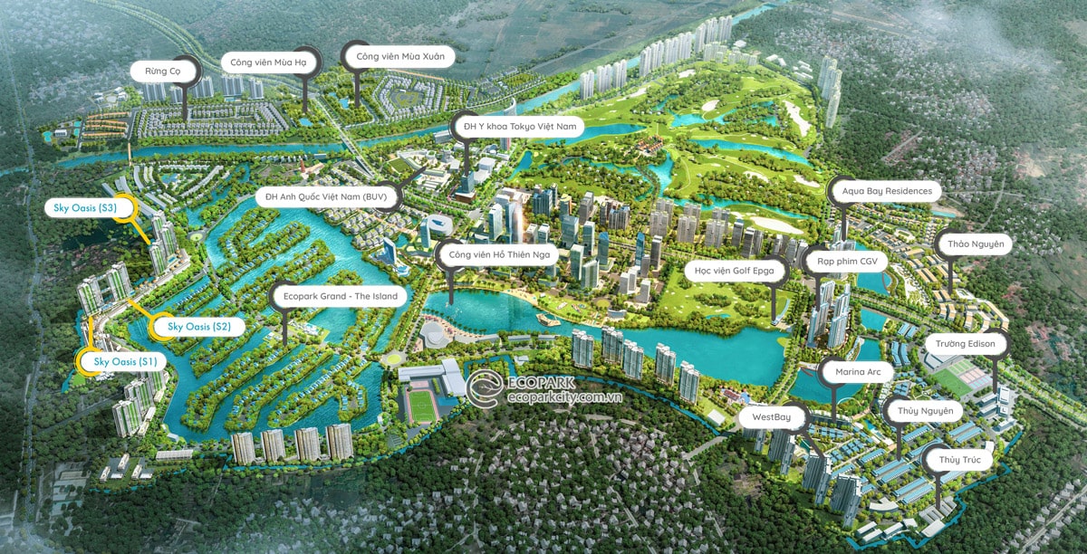 Chung Cư Sky Oasis Ecopark