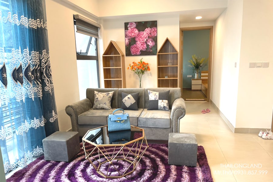 Bán căn hộ 2 ngủ 58m2 Sky 1 đủ đồ