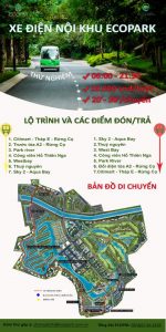 Lộ Trình Và Giá Vé Xe Điện Nội Khu Ecopark 5 Lộ Trình Và Giá Vé Xe Điện Nội Khu Ecopark