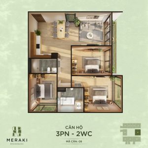 Bán Chung Cư Meraki Ecopark