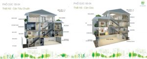 Nhà phố thương mại Phố Cúc Ecopark