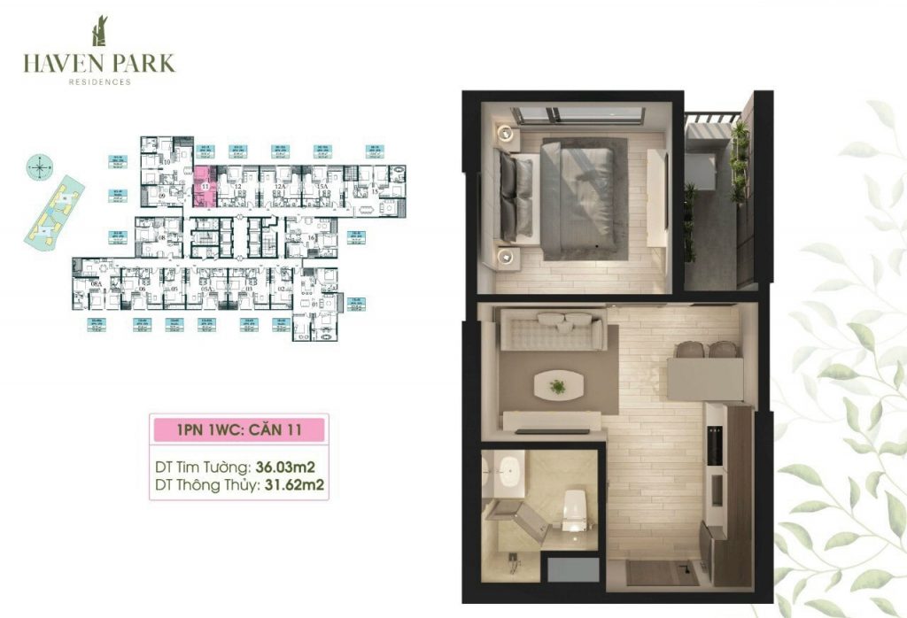 can ho 1 phong ngu can 11 chung cu haven park ecopark min