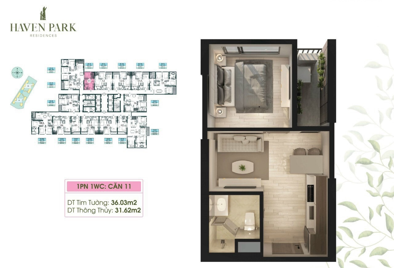 can ho 1 phong ngu can 11 chung cu haven park ecopark min