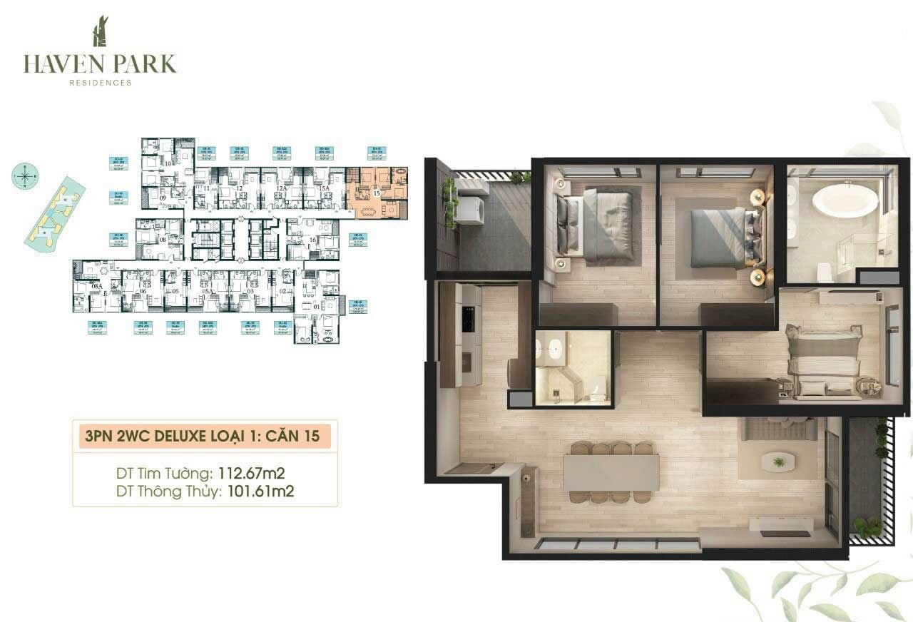 can ho 3 phong ngu can 15 chung cu haven park ecopark min