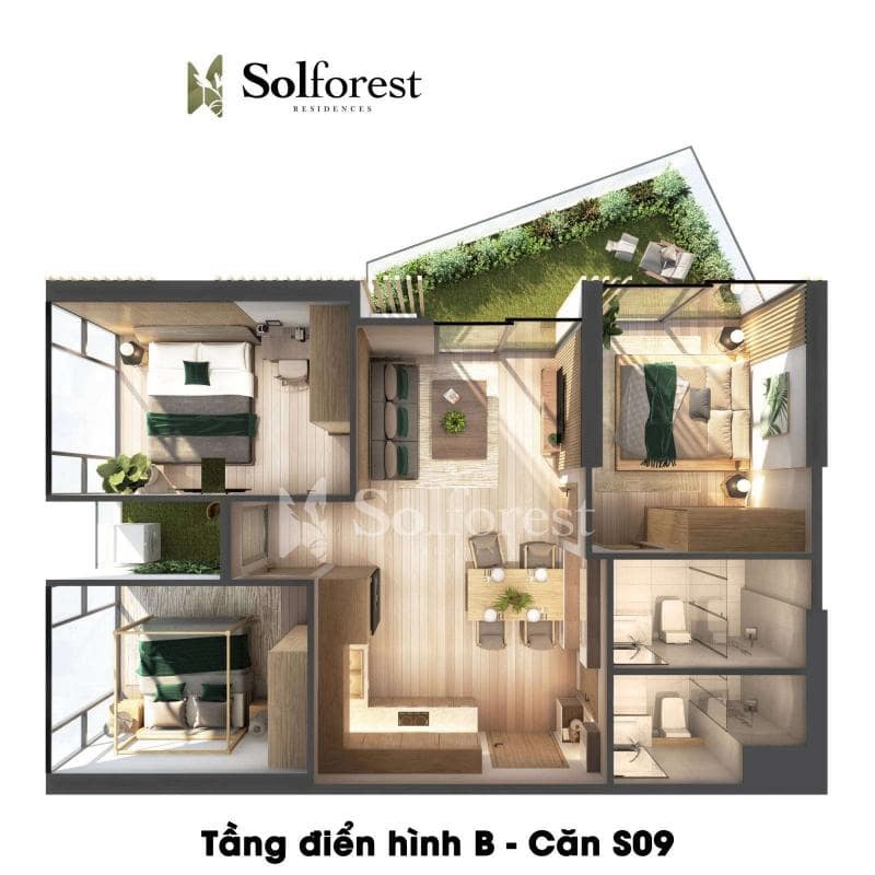 can ho solforest ecopark san vuon 3pn 2vs 83m2 min